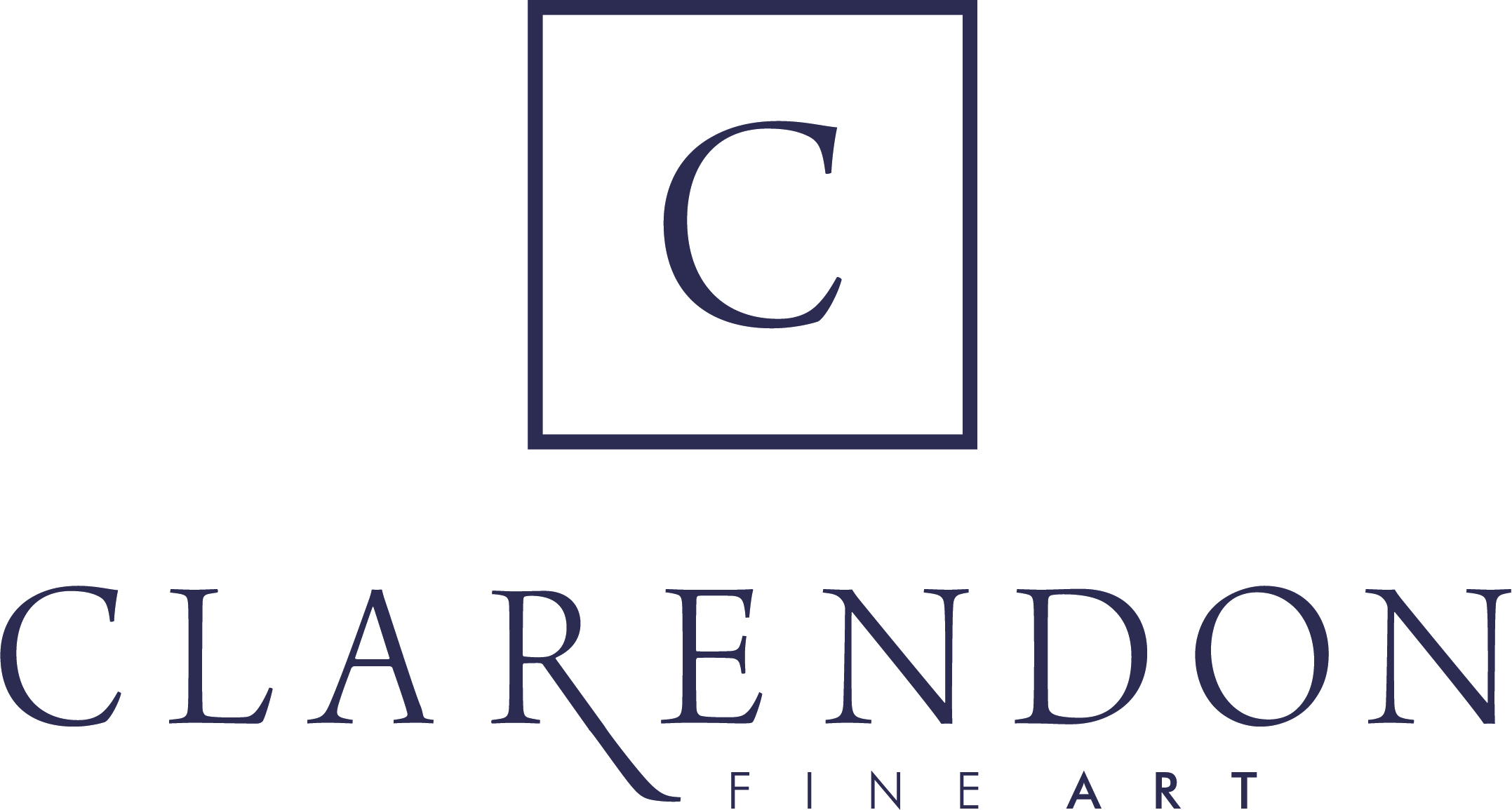 Clarendon Logo (C Purple Keyline)